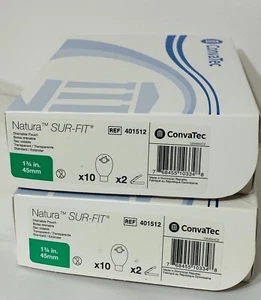 20 (2 BOXEN à 10) ConvaTec 401512 Natura Entwässerbarer Beutel 1-3/4" 2BX/10EA Ex2029 - Bild 1 von 5