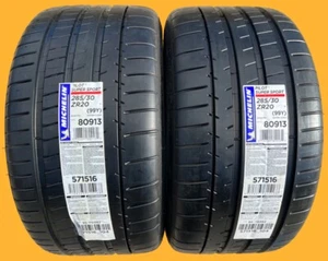 Set of TWO BRAND NEW 285/30ZR20 (99Y) Michelin Pilot Super Sport Tires 2853020 - Photo 1 sur 15