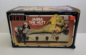 Vintage Star Wars Jabba the Hutt PlaySet 1983 Kenner Return of the Jedi W/ Box - Bild 1 von 15