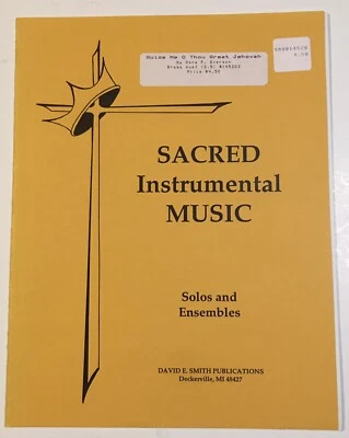 Sacred Instrumental Sheet Music Guide Me O Thou Great Jehovah David Smith Brass - Image 1 of 3