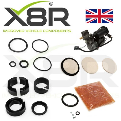 For  Discovery 3 4  Range Rover Sport Air Compressor Repair Kit Hitachi EAS Seal - Image 1 of 4