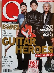 Q The Music Magazine 254 Sept 2007 Guitar Heroes, Jack White, Johnny Marr, Slash - Bild 1 von 1