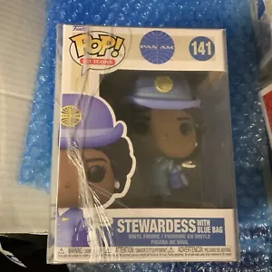 Funko Pop! Vinilo: Pan Am - Azafata con Bolsa Azul #141 NUEVO + Protector - Imagen 1 de 7