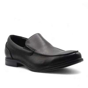 Nuevos mocasines de vestir clásicos para hombre punta redonda sin cordones, zapatos de vestir, negros, marrones - Imagen 1 de 12