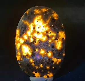 Bajo UV Muy Brillante Yooperlite Yooper Stone Lake Superior Brillante Roca C652 - Imagen 1 de 7
