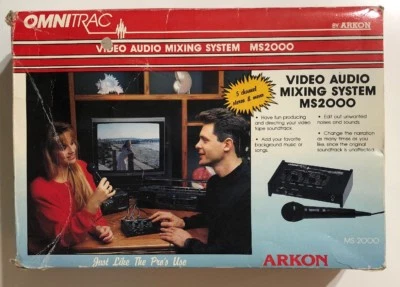 Omnitrac MS2000 Video Audio Mixing System by Arkon 5 Channel Mixer In Box - Image 1 of 4