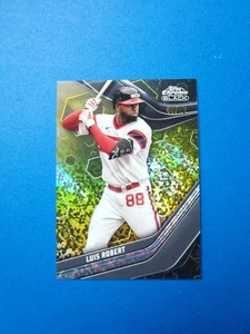 2023 Topps Chrome Black - Luis Robert #21 Gold Refractor /50 - Picture 1 of 4