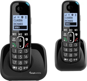 Amplicomms Big Tel 1502 Amplified Twin Cordless Phones - Zdjęcie 1 z 4