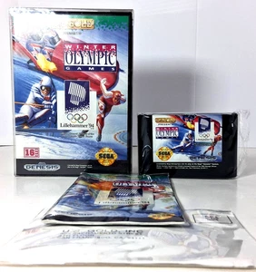 Olympische Winterspiele Lillehammer '94 (Sega Genesis, 1993) CIB getestet - Bild 1 von 8