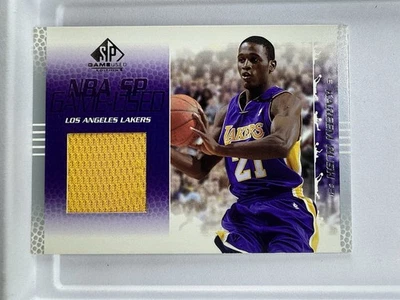 CAMISETA KAREEM RUSH 2003-04 SP JUEGO USADA 42 LOS ANGELES LAKERS  Foto 1 de 2