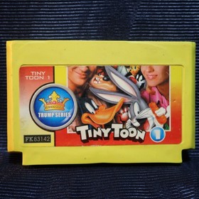 Tiny Toon 1 - Famiclone Pegasus cartridge 8bit Famicom 60pin Nes Game Dendy 90s
