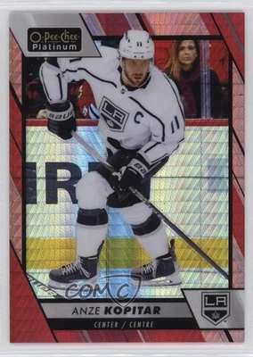 2023-24 O-Pee-Chee Platinum Red Prism /199 Anze Kopitar #146 - Image 1 of 2