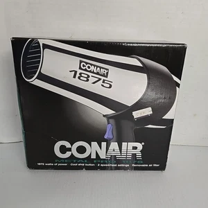 Conair Chrome 1875 Watt Hair Dryer Model 070RACHD - Picture 1 of 3