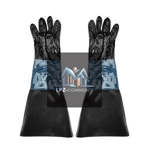 Blasting Cabinet Replacement Gloves 7” Port – Heavy Duty 24” Sleeve - Picture 1 of 3