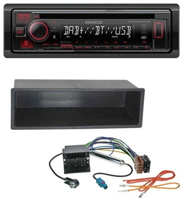 Kenwood MP3 CD USB Bluetooth DAB Autoradio für VW Polo, Lupo, Fox, Passat, T5 - Bild 1 von 4