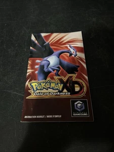 Pokemon XD Gale Of Darkness Gamecube Manual - Picture 1 of 2