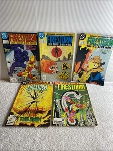 Firestorm The Nuclear Man Lot Of 5 Dc Comics #69,#74,#77 Annual #4,#5 The End - Picture 1 of 6