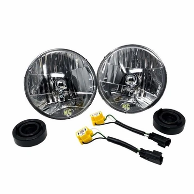 KC Hilites 42302 H13 to H4 Headlight Conversion Kit for Jeep JK Wrangler (Pair) - Изображение 1 из 4