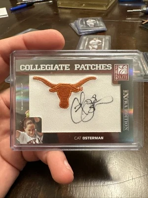 2008 Donruss Elite Extra Edition Collegiate Patches Cat Osterman #CP-21 /250 - Image 1 of 2