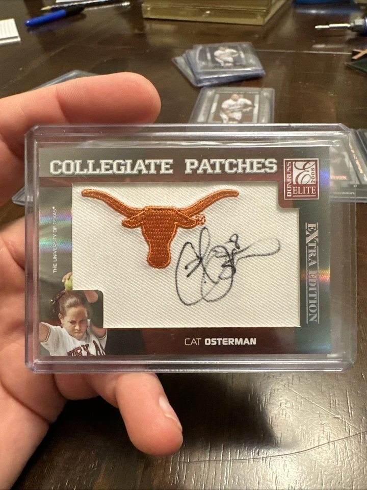 Donruss Elite 2008 edición extra parches universitarios gato Osterman #CP-21/250 Foto 1 de 2