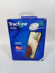 Tracfone Prepaid Samsung Galaxy A12 5G (32GB) CDMA LTE - Blue Black NEW - Picture 1 of 6