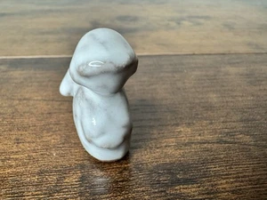 Old Rare Antique Vintage Miniature Ceramic Angel Figurine Venezuela 1.5” White - Picture 1 of 4