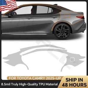 For Toyota Camry XSE 2025 Rear Side Precut Paint Protection Film Clear PPF TPU - Picture 1 of 20