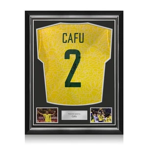 Cafu Signed Brazil 2024 Football Shirt. Superior Frame - Picture 1 of 5