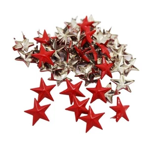 50Pcs Star Rivet Leathercraft DIY Claw Rivets - Picture 1 of 4