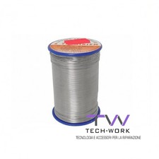 STAGNO FLUSSATO 500GR 0,5MM SALDATURA SALDATORE S-SN60PB40 F SW26 2,5% FILO