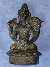 18th - 19th Century Antique Tibetan Bronze Buddha Figure 