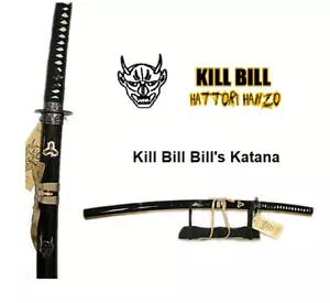 Kill Bill-Bill's Demon Katana Sword by Hattori Hanzo w/ Hang Tag +FREE Stand - Picture 1 of 5