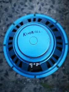 utah kimball/Fender 12" speaker 1980 blue 8ohm 50watts, made in USA - Picture 1 of 6