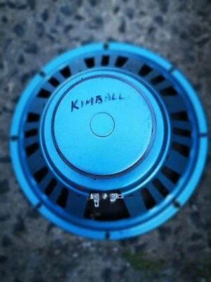 utah kimball/Fender 12"  speaker 1980 blue 8ohm 50watts, made in USA  - image 1 of 4