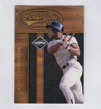 Rickey Henderson 2011 LIMITED LUMBERJACKS /249 OAKLAND ATHLETICS