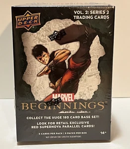 2024 Upper Deck Marvel Beginnings Series 2 Volume 2 Blaster Box 9 Packs Sealed - Picture 1 of 6