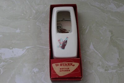 VTG. STAR BOTTLE OPENER WITH COCA-COLA CAP CATCHER IN ORIGINAL BOX - Image 1 of 4