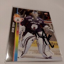 DEL 08/09 TRADE & PLAY Series Polar Bears Berlin Signed Rob Zepp