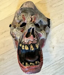 Creepy Scary Monster Zombie Latex Face Mask Horror Halloween Costume Party Kids - Picture 1 of 2