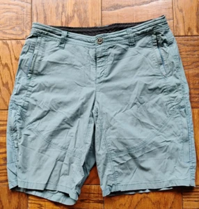 Pantaloncini da donna Kuhl escursionismo outdoor tasche pantaloncini cachi taglia 12 11 pollici cuciture interne - Foto 1 di 7