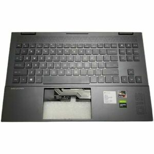 M00666-001 Laptop Top Cover C Shell Case w/ Backlit KB For HP Omen 15-EN 15Z-EN
