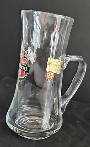 Beck's Beer Flared Hand Made / Mundgeblasen Glas Deutsch 0,4 L unbenutzt Stein - Bild 1 von 7