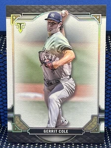2022 Topps Triple Threads GERRIT COLE New York Yankees Base 76 - Picture 1 of 2