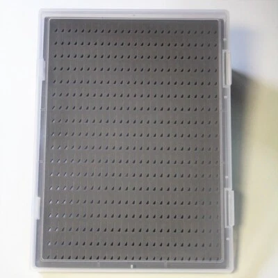 FASTMAIL TACKLE Clear Slot Fly Boxen, A5 & A4 Clear Slim Fly Box, Schaumstoff Fly Box Forelle Fliegenfischen