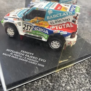 1/43 Vitesse SKM147 Mitsubishi Pajero 2000 Parigi-Dakar #257 M. Prieto/P. Maimon - Foto 1 di 5