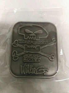 Harley Davidson Willie G Pin Skull & Crossbones Sturgis 2011 Metall NEU - Bild 1 von 1