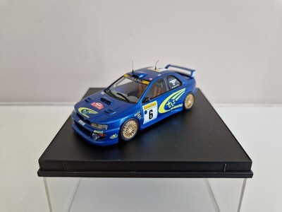 TROFEU THOM05 Scale 1/43 | SUBARU IMPREZA WRC N 8 4th RALLY DU CONDROZ 2008 P Snijers F Delmelle Blue White
