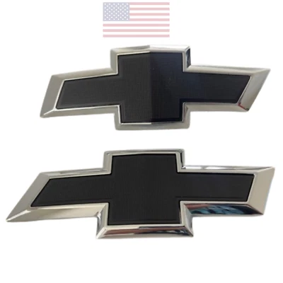 2016-2024 雪佛兰科迈罗前后黑色领结徽章 — 第 1/3 张图片