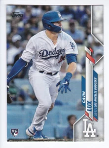 2020 Topps Series 1 #292 GAVIN LUX RC Los Angeles Dodgers ROOKIE CARD - Foto 1 di 2