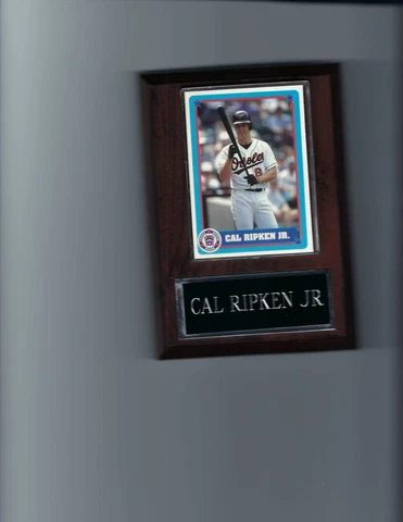 CAL RIPKEN JR PLAQUE BASEBALL BALTIMORE ORIOLES O's MLB  C Cover